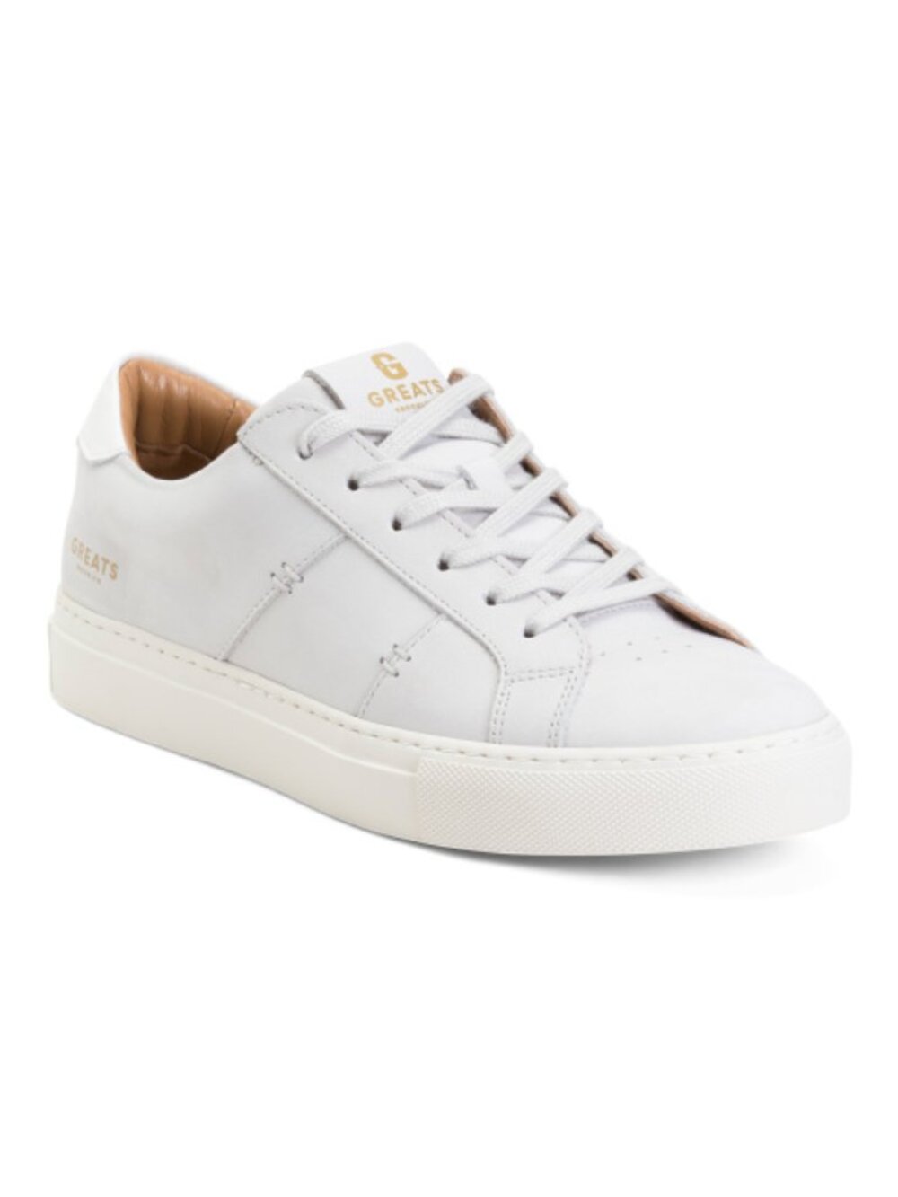 GREATS Made In Portugal Leather Royale 2.0 Lace Up Sneakers